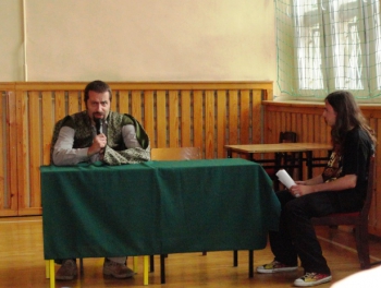 DKuF 2012 - kontrowersyjne postaci - prof. D. Skorupa jako Hernan Cortes