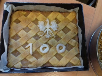 Sto lat Niepodległości! - ciasto konkursowe
