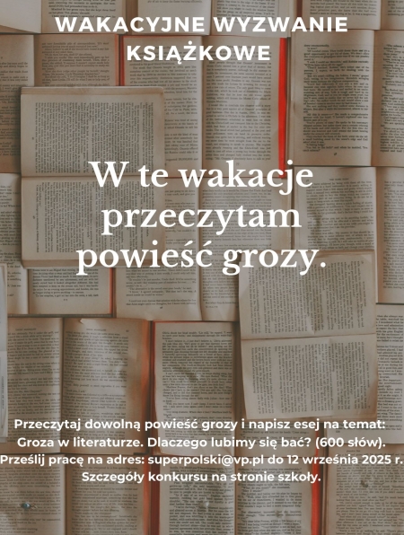 Wakacyjny challenge książkowy z prof. Reurowicz