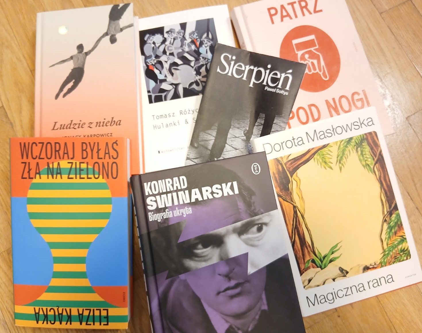 Szczęśliwa siódemka - Laureatka i finaliści Nagrody Literackiej NIKE 2025 w bibliotece szk