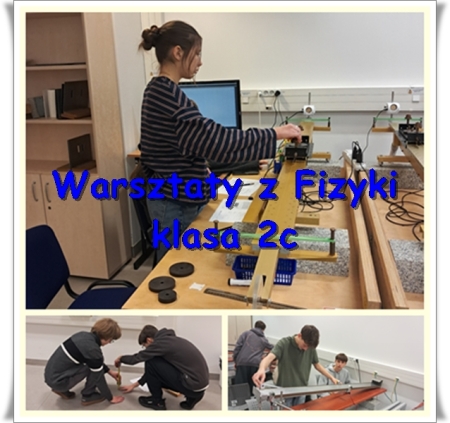 Warsztaty klasy II C na Wydziale Fizyki UW